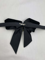 Choker+Brosch Guld Svart