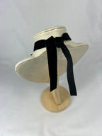 Choker + Brosch Stor Svart Sammet