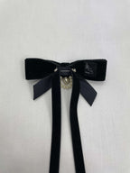 Choker Liten Svart Sammet