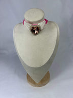 Choker Rosa Hjärta Vingar