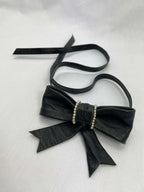 Choker Svart F läder