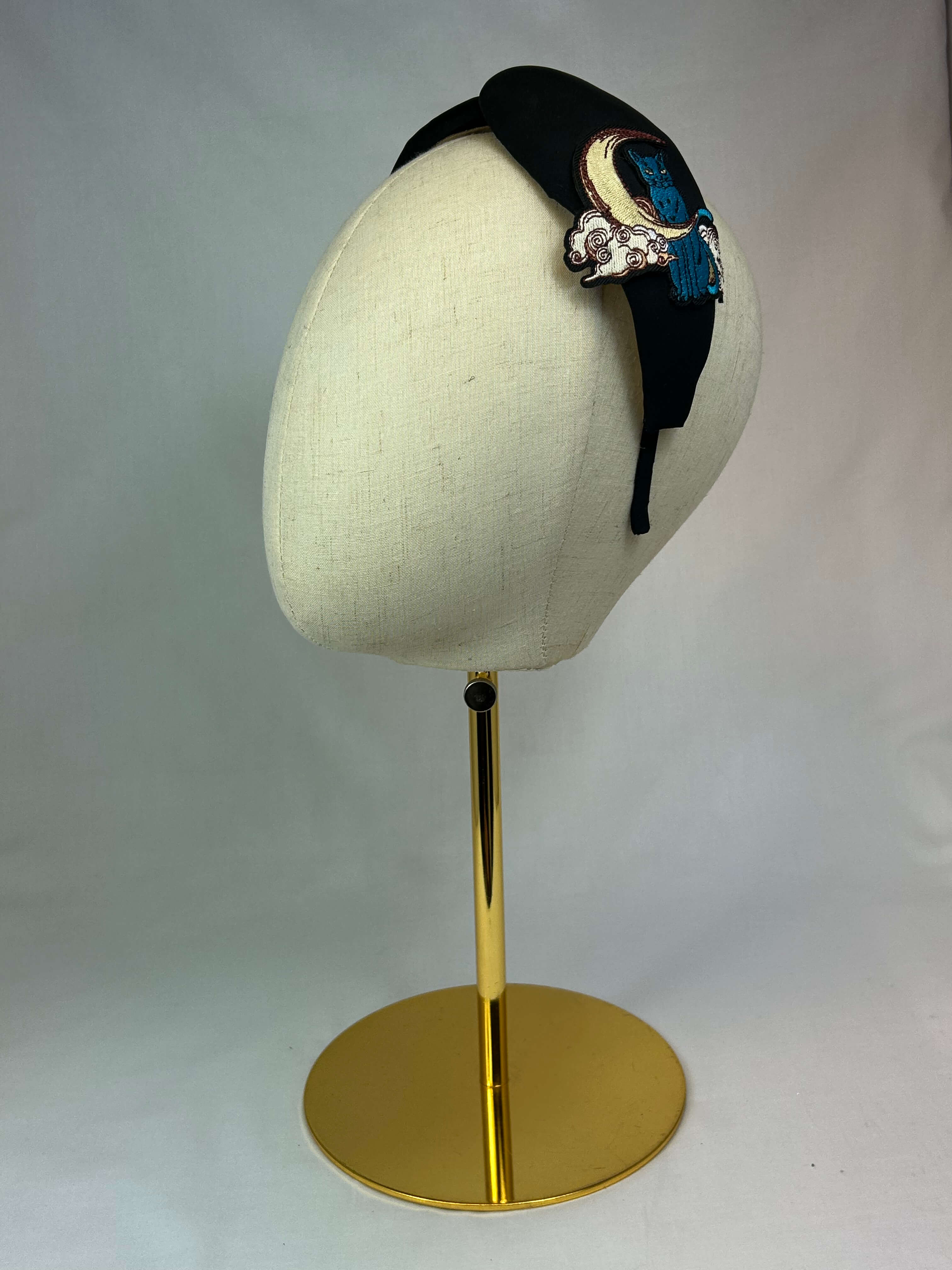 Diadem Brun Blå Katt