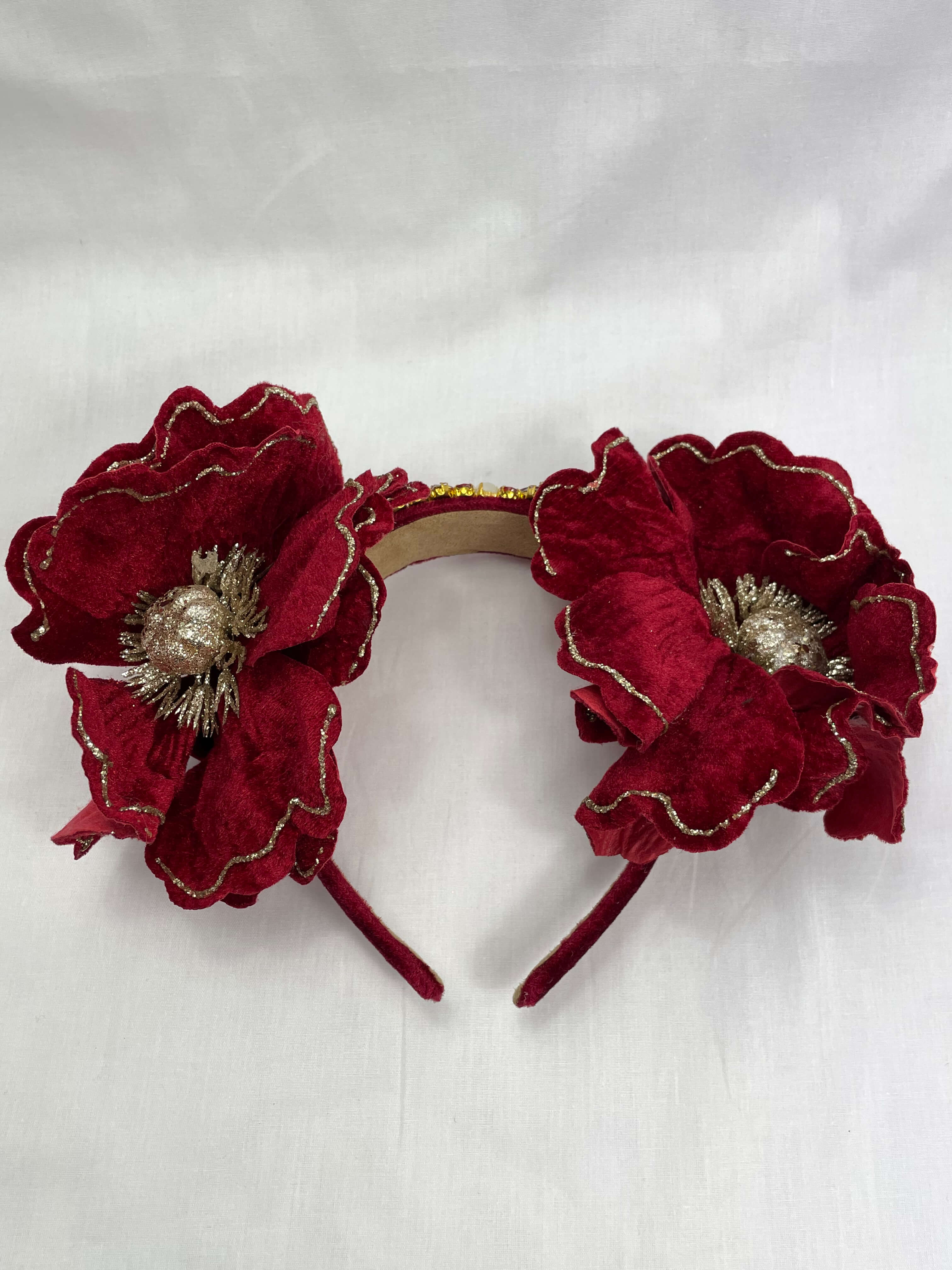 Diadem Röd Stora Blommor