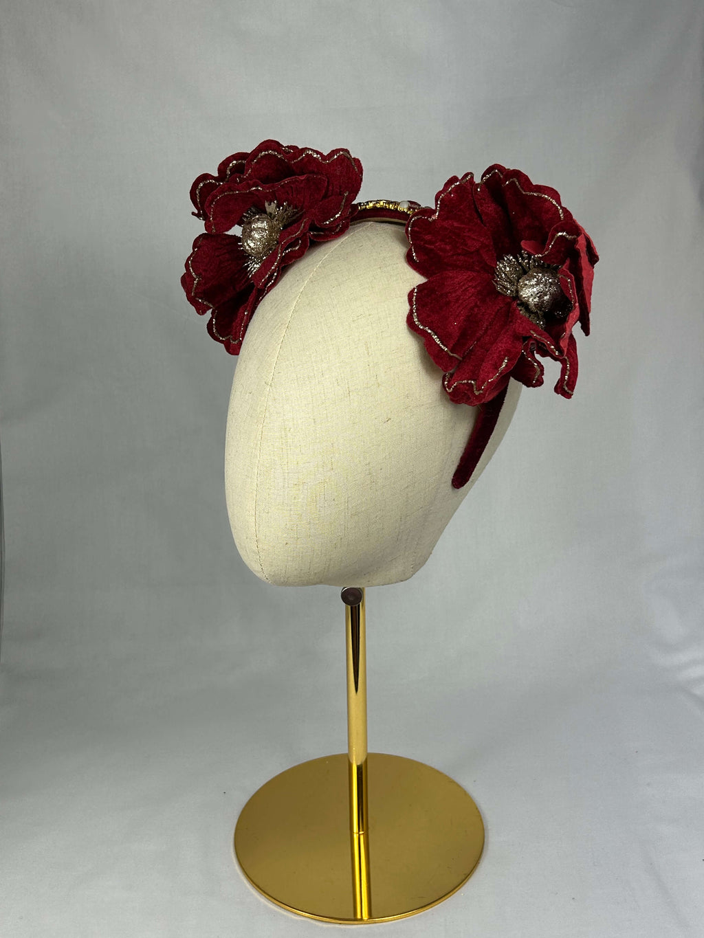 Diadem Röd Stora Blommor