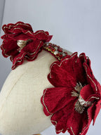 Diadem Röd Stora Blommor