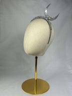 Diadem Silver Måne Mindre