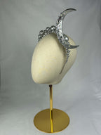 Diadem Silver Måne Större