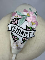 Diadem Vit Feministpatch