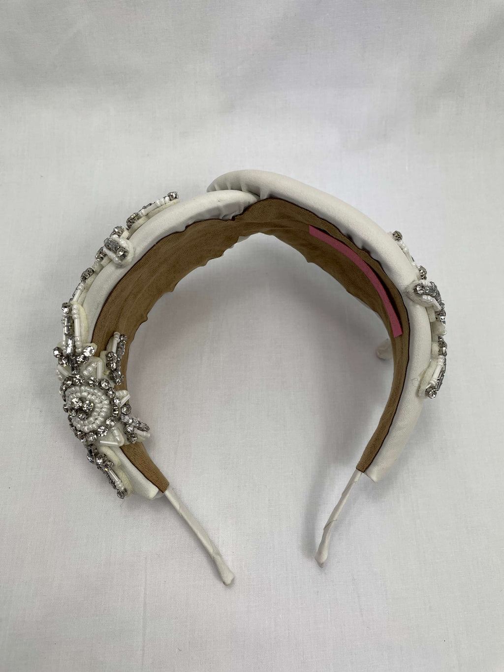 Diadem Vit Pärlsjöstjärnor