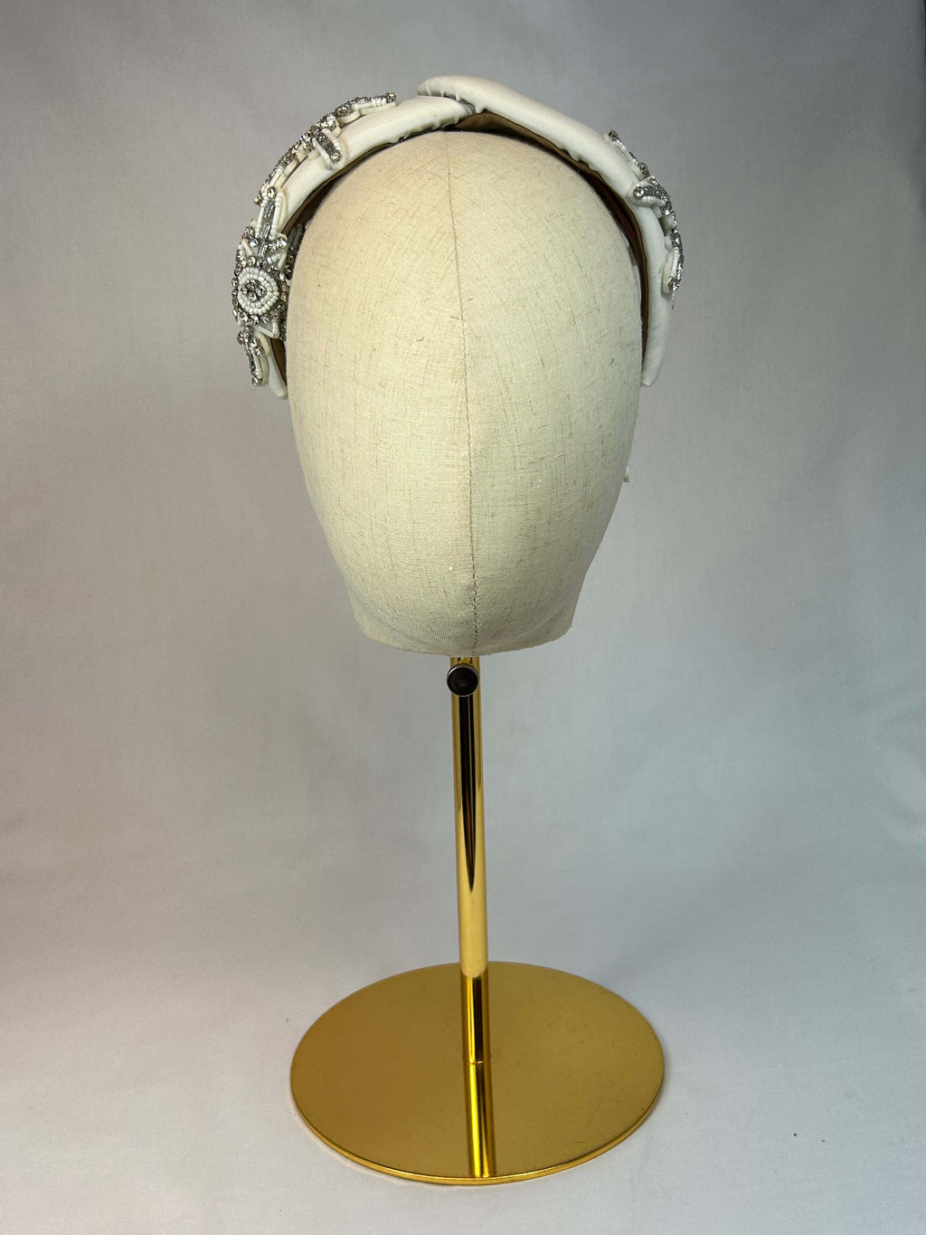 Diadem Vit Pärlsjöstjärnor