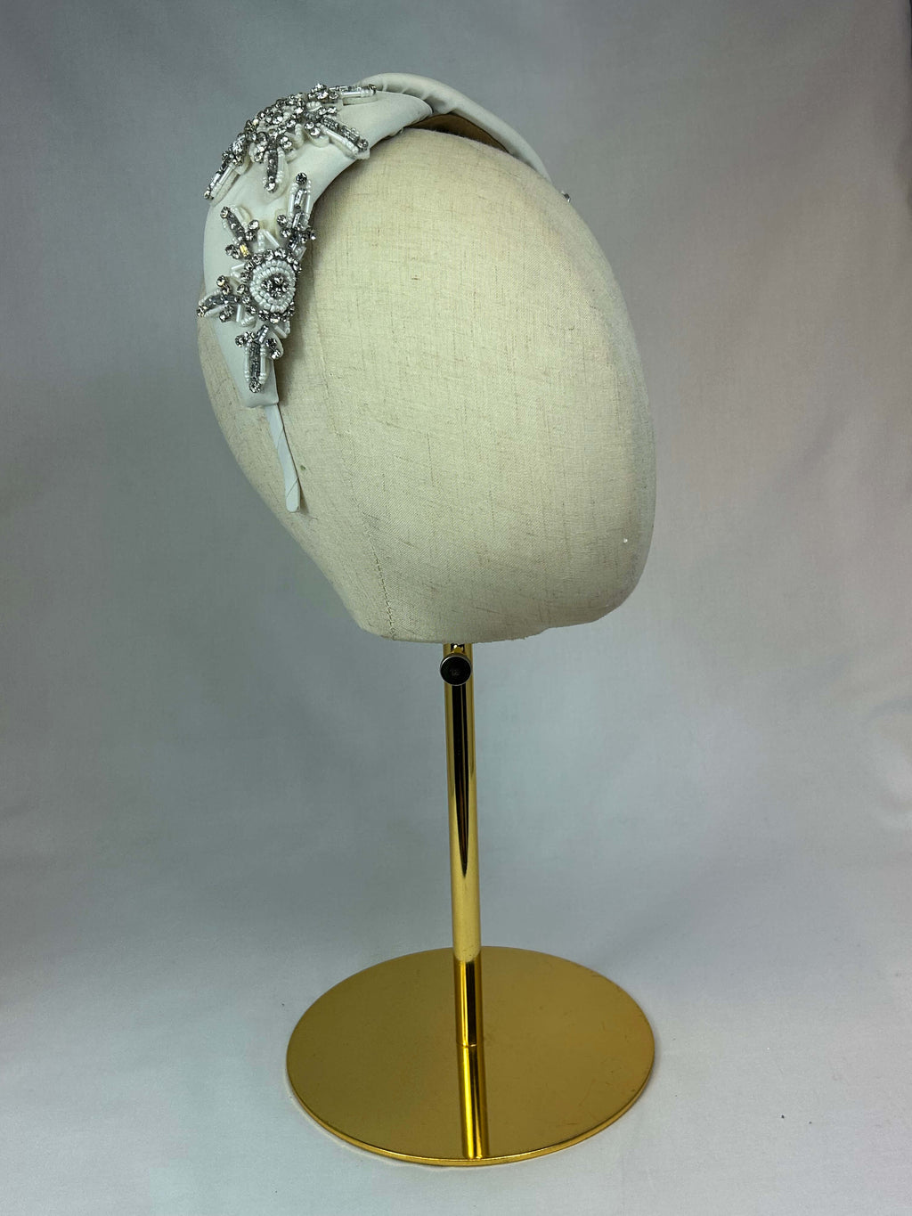 Diadem Vit Pärlsjöstjärnor