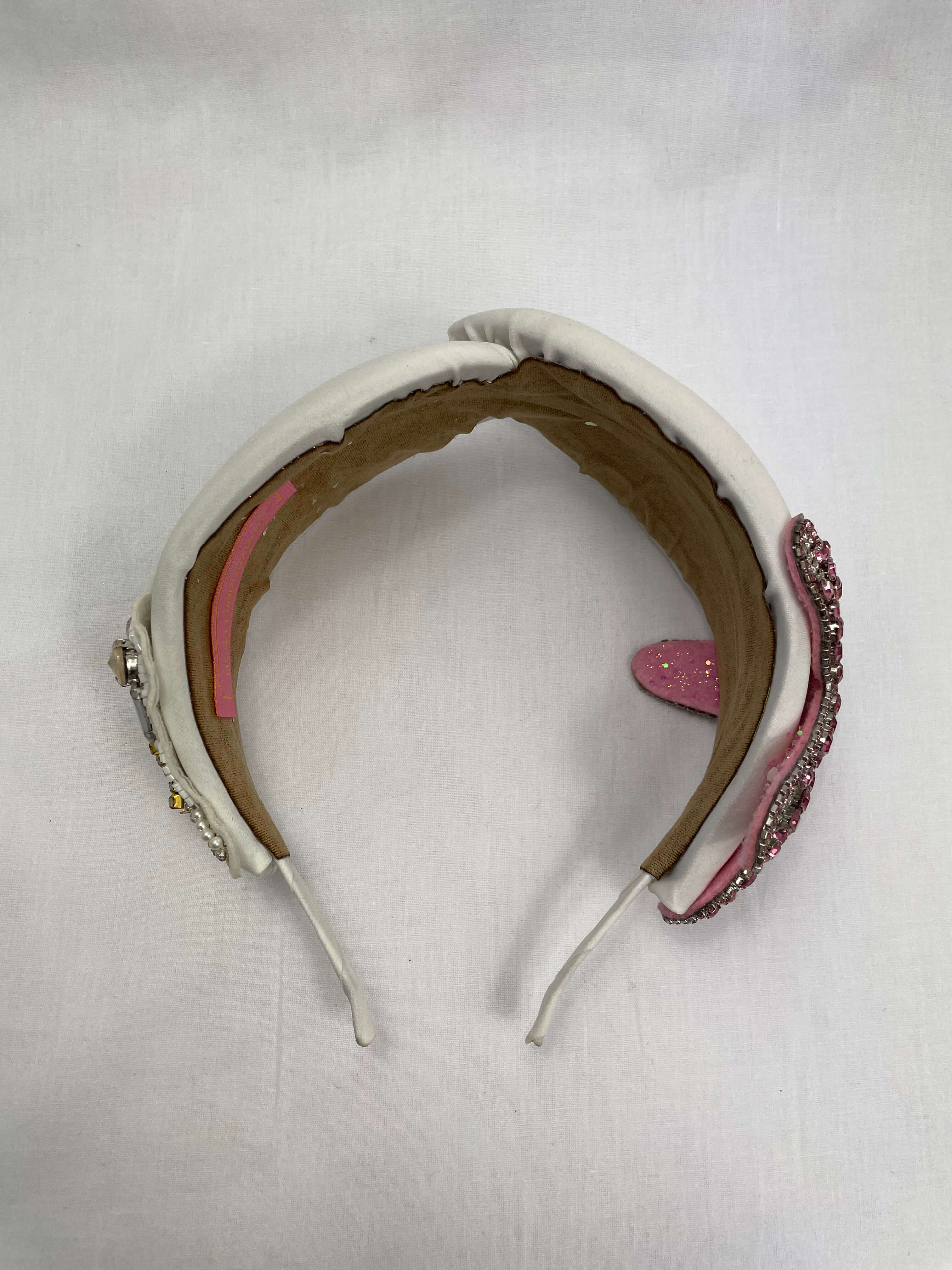 Diadem Vit Rosa Pärlsjöstjärnor