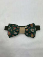 Flugor Grön Paisley Blommor