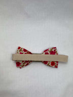 Flugor OffWhite Röd Blommig