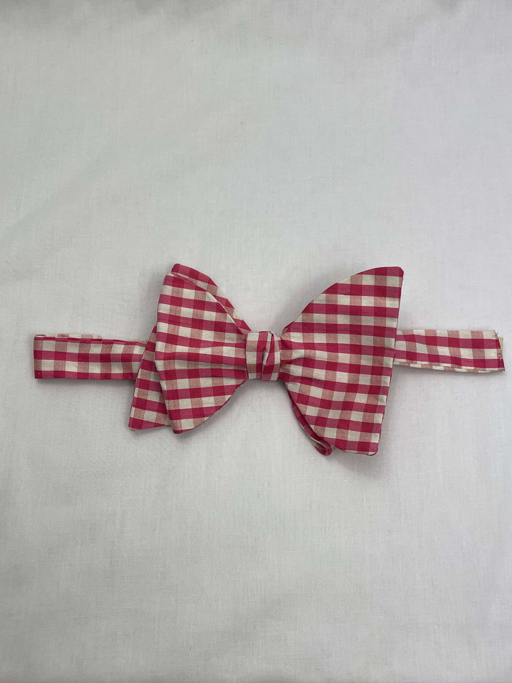 Flugor Röd Stor Gingham