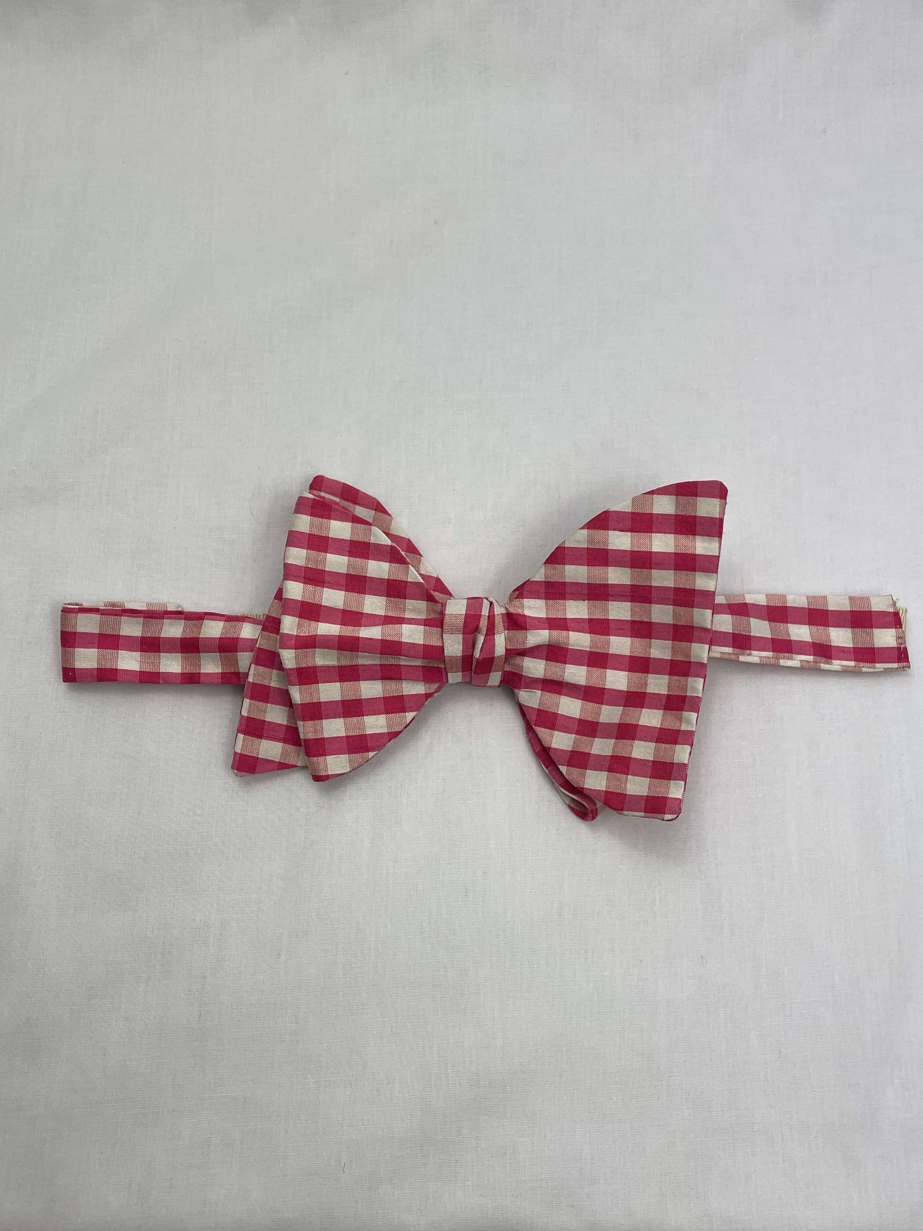 Flugor Röd Stor Gingham