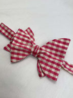 Flugor Röd Stor Gingham