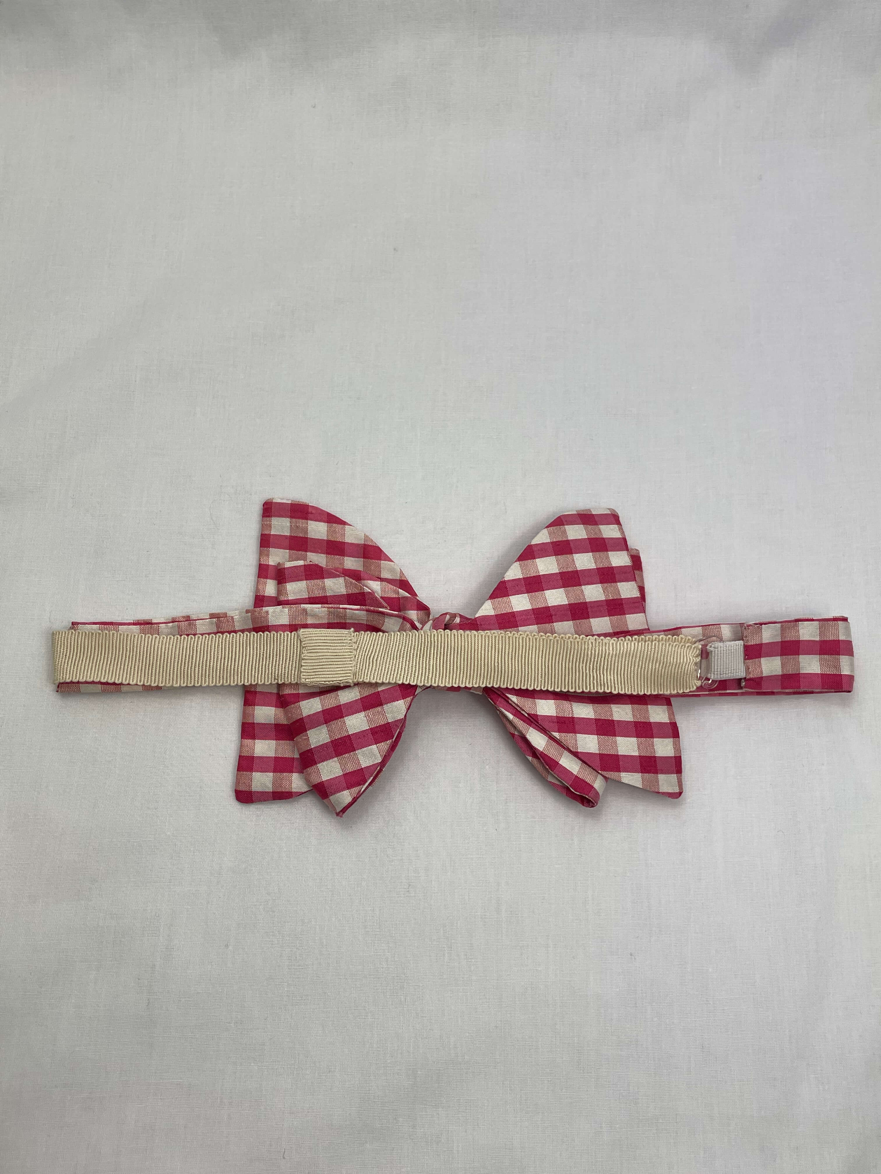 Flugor Röd Stor Gingham