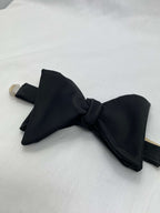 Flugor Svarta Stor Satin