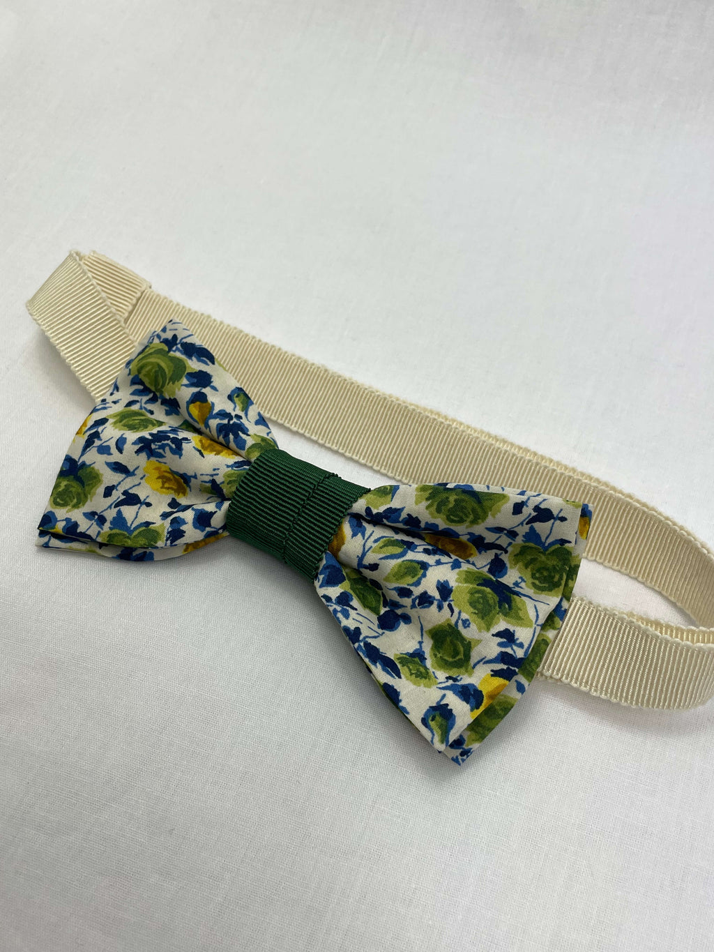 Flugor Vit Grön Blommig