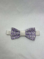 Flugor Vit Lila Blommig