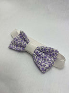 Flugor Vit Lila Blommig