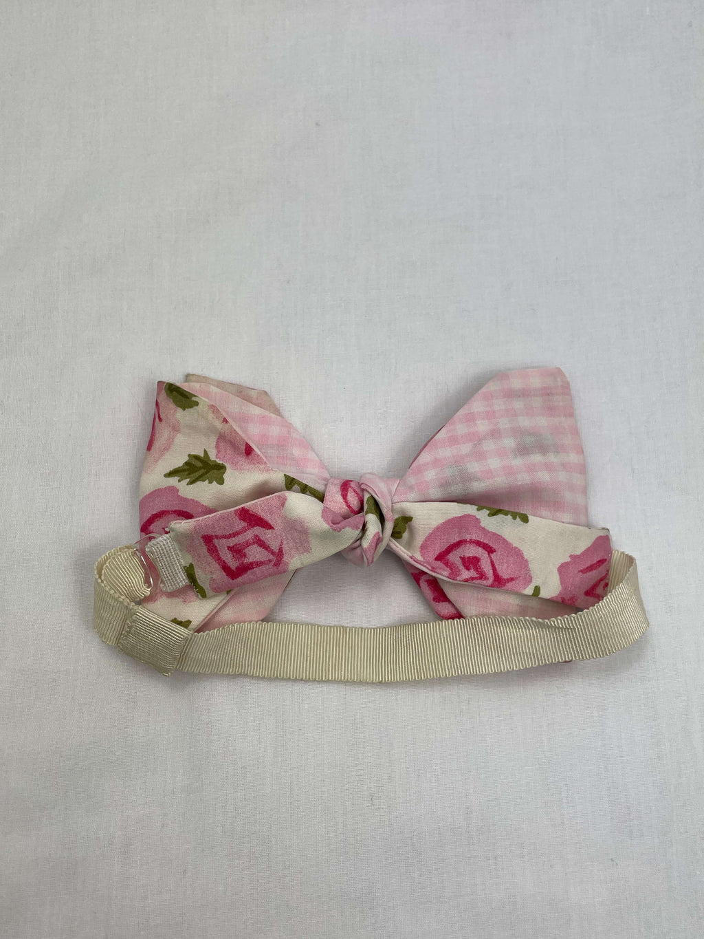 Flugor Vit Rosa Stor Blommig