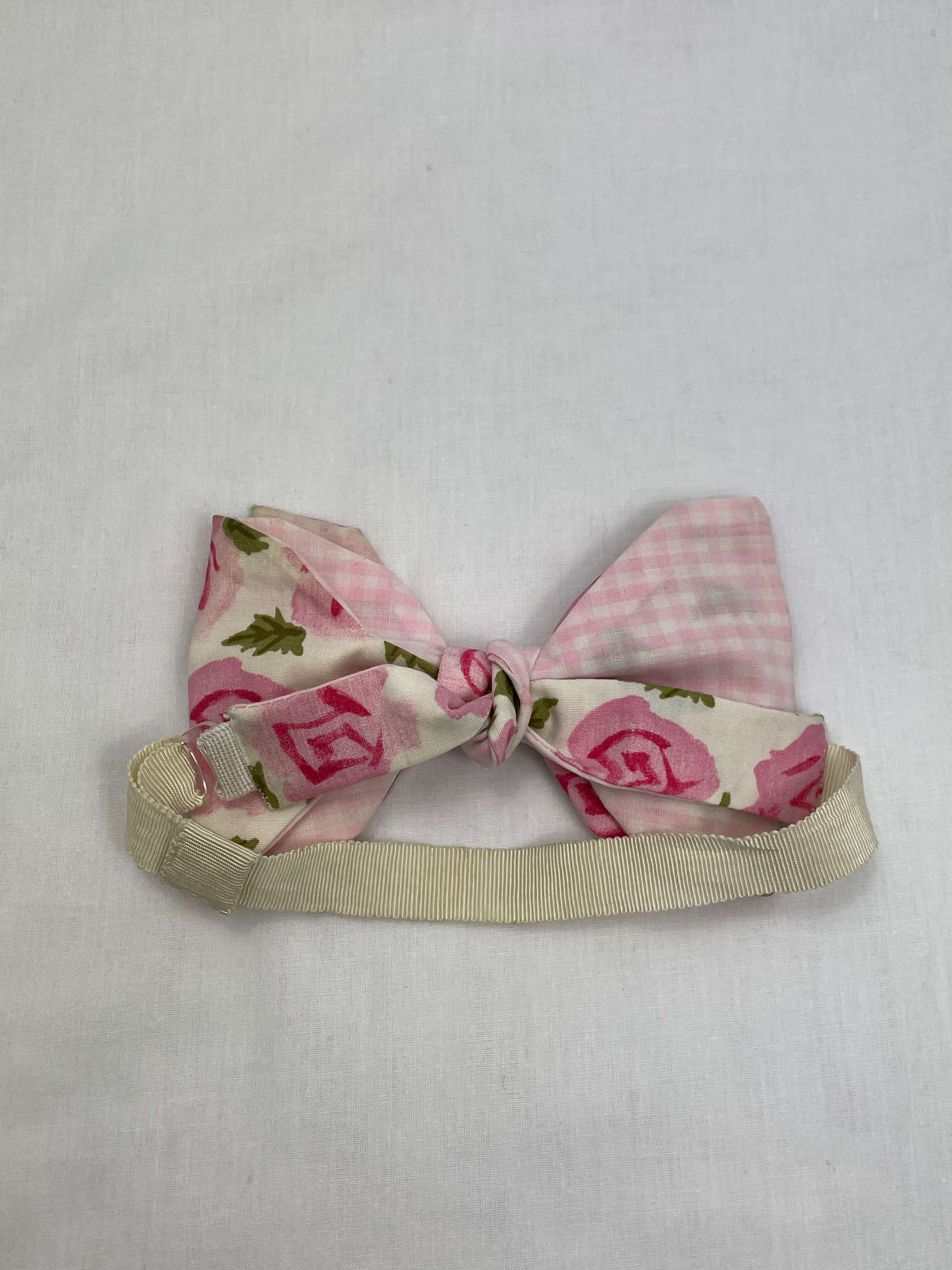 Flugor Vit Rosa Stor Blommig