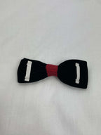 Hundfluga Svart Röd Sammet