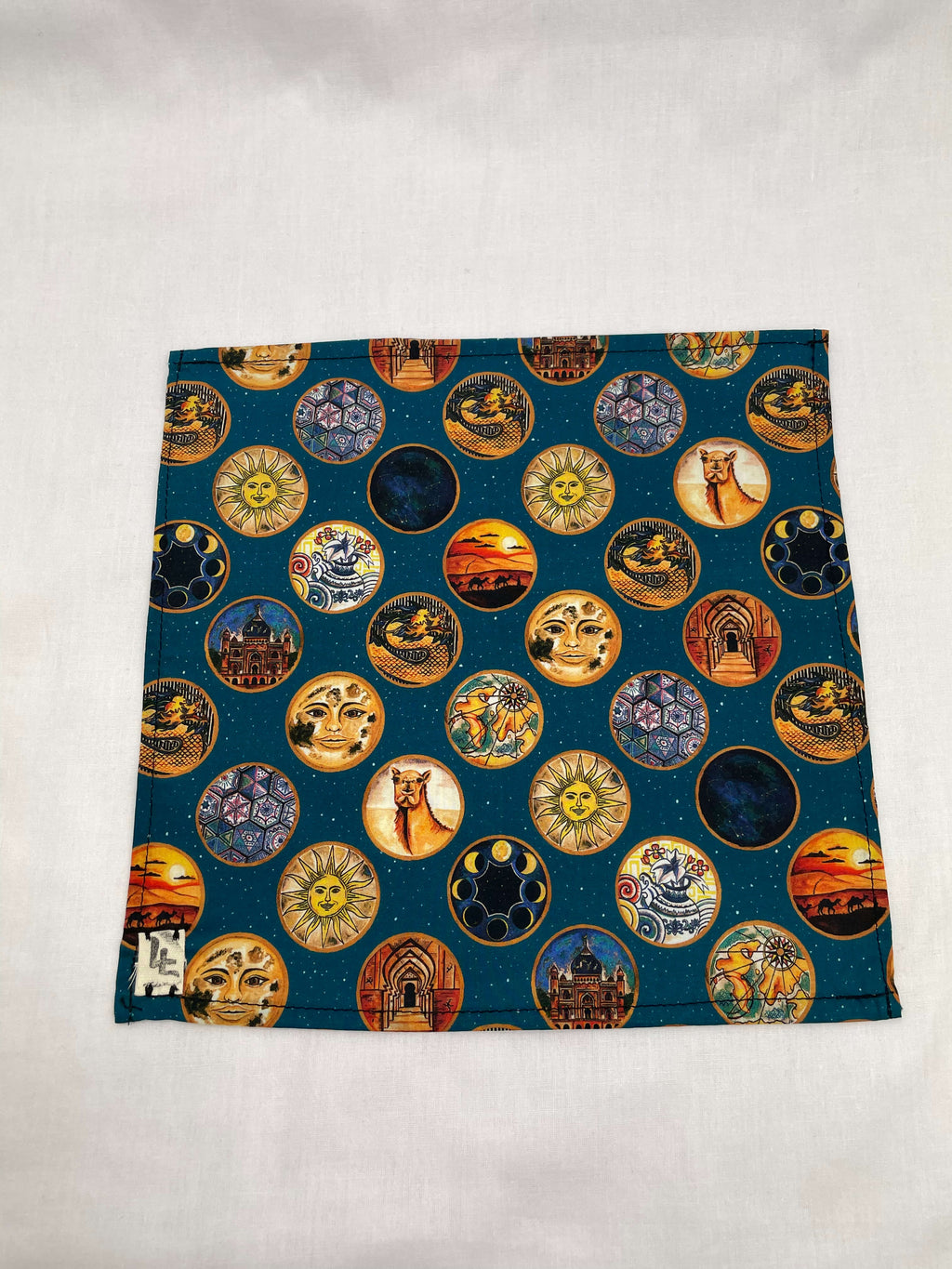 Näsduk Blå Måne OSV