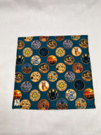 Näsduk Blå Måne OSV