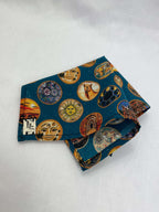 Näsduk Blå Måne OSV