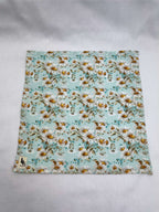 Näsduk Ljusblå Blommor