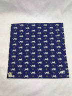 Näsduk MörkBlå Lejon