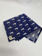 Näsduk MörkBlå Lejon