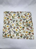 Näsduk OffWhite Blommor