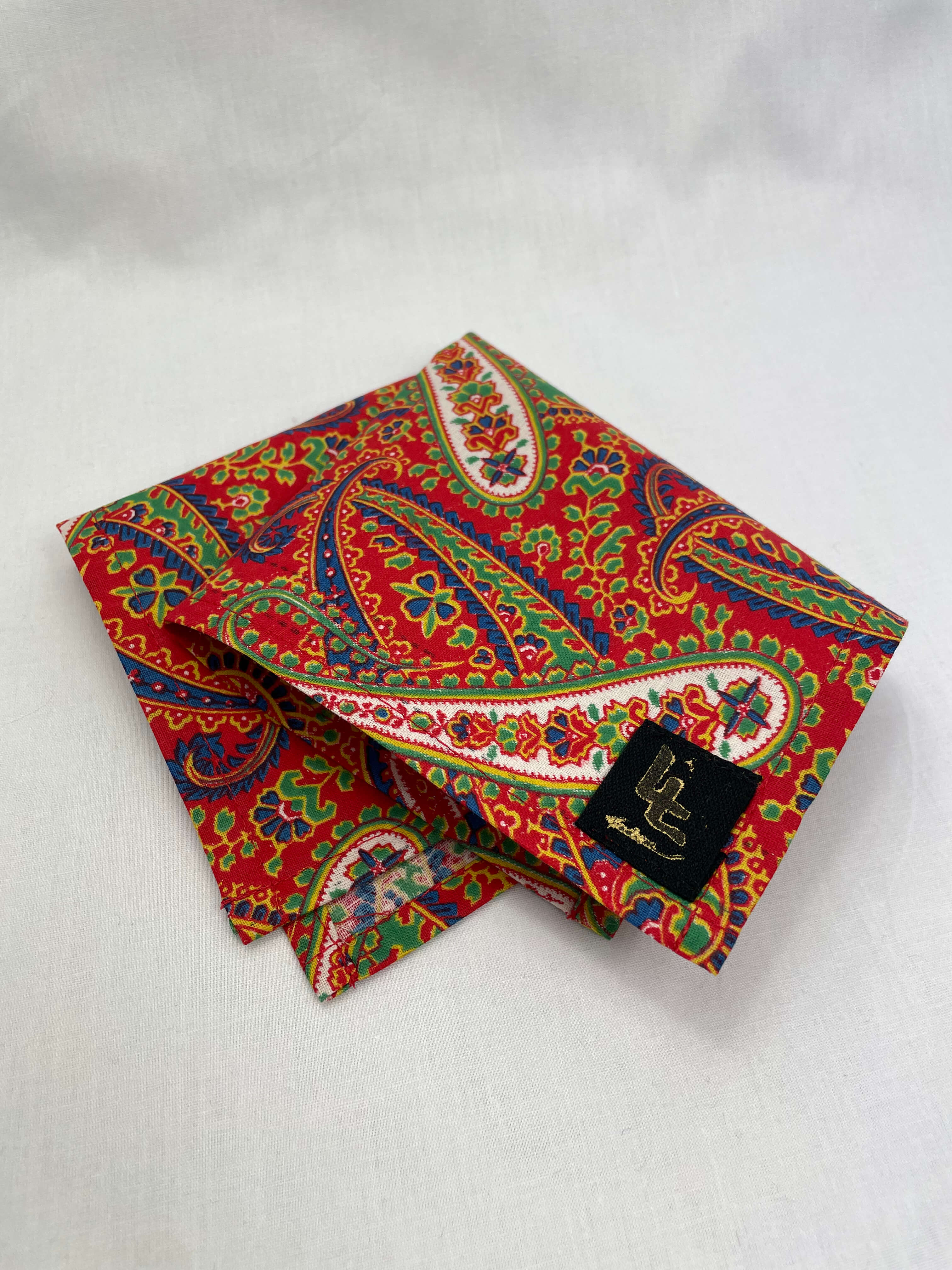 Näsduk Röd Paisley