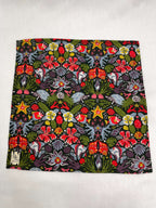 Näsduk Svart Flerfärgad