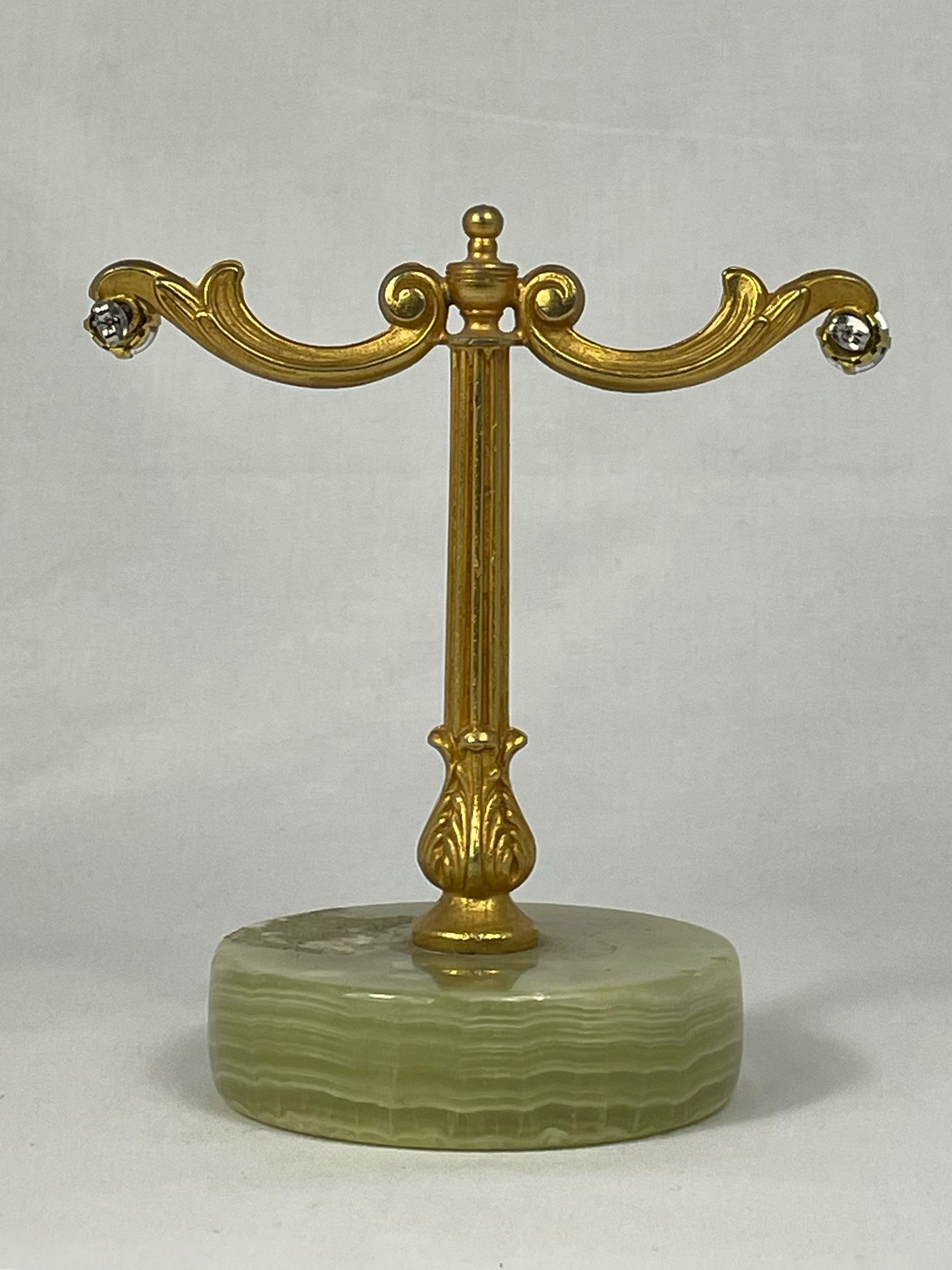 Örhängen Färgglad Rund Strass