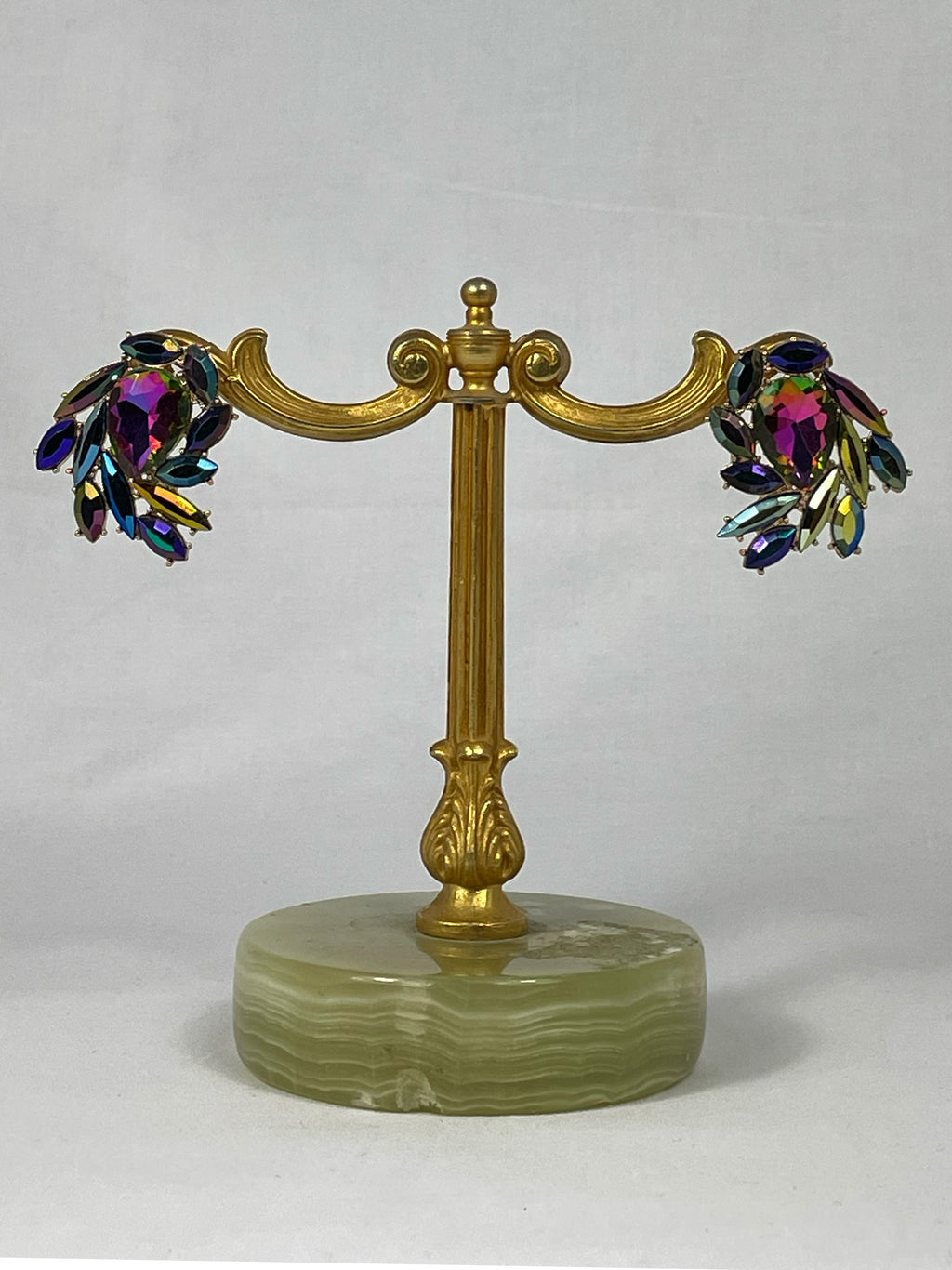 Örhängen Flerfärgad Bunt Strass