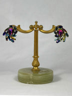 Örhängen Flerfärgad Bunt Strass