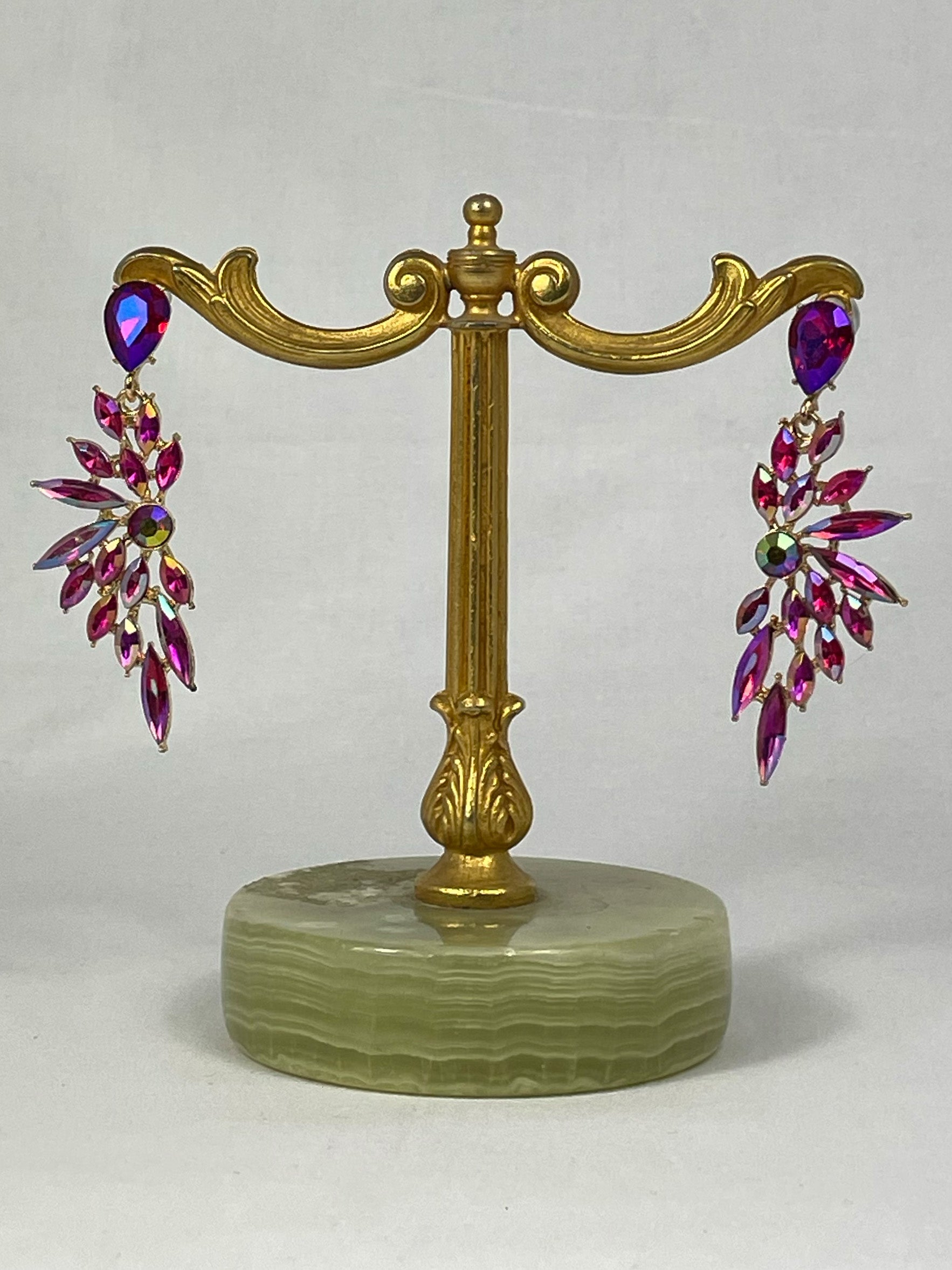 Örhängen Färgglad Vingar Strass