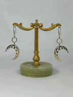 Örhängen Guld Måne