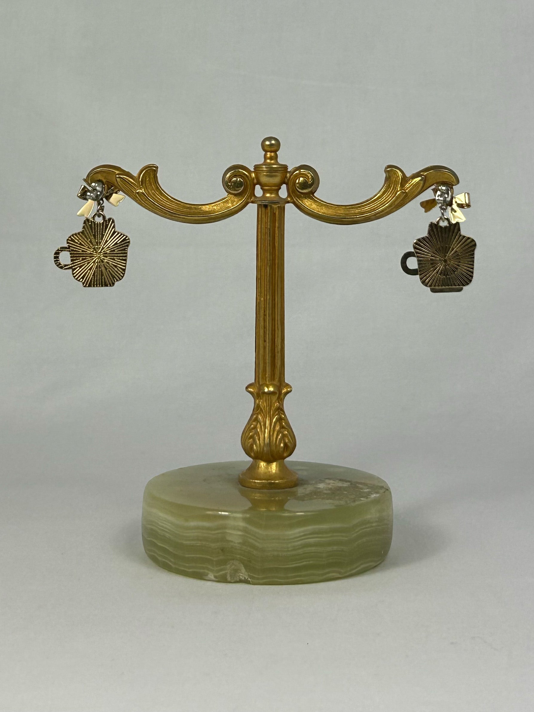 Örhängen Katt i Kopp