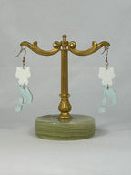 Örhängen Katt sjöjungfru