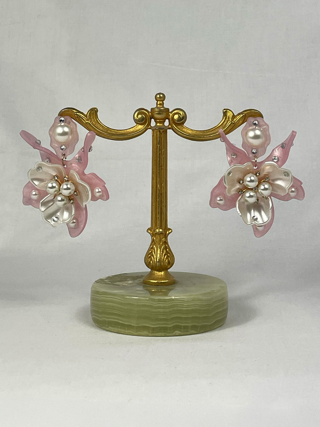 Örhängen Rosa Orkidé