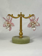 Örhängen Rosa Orkidé