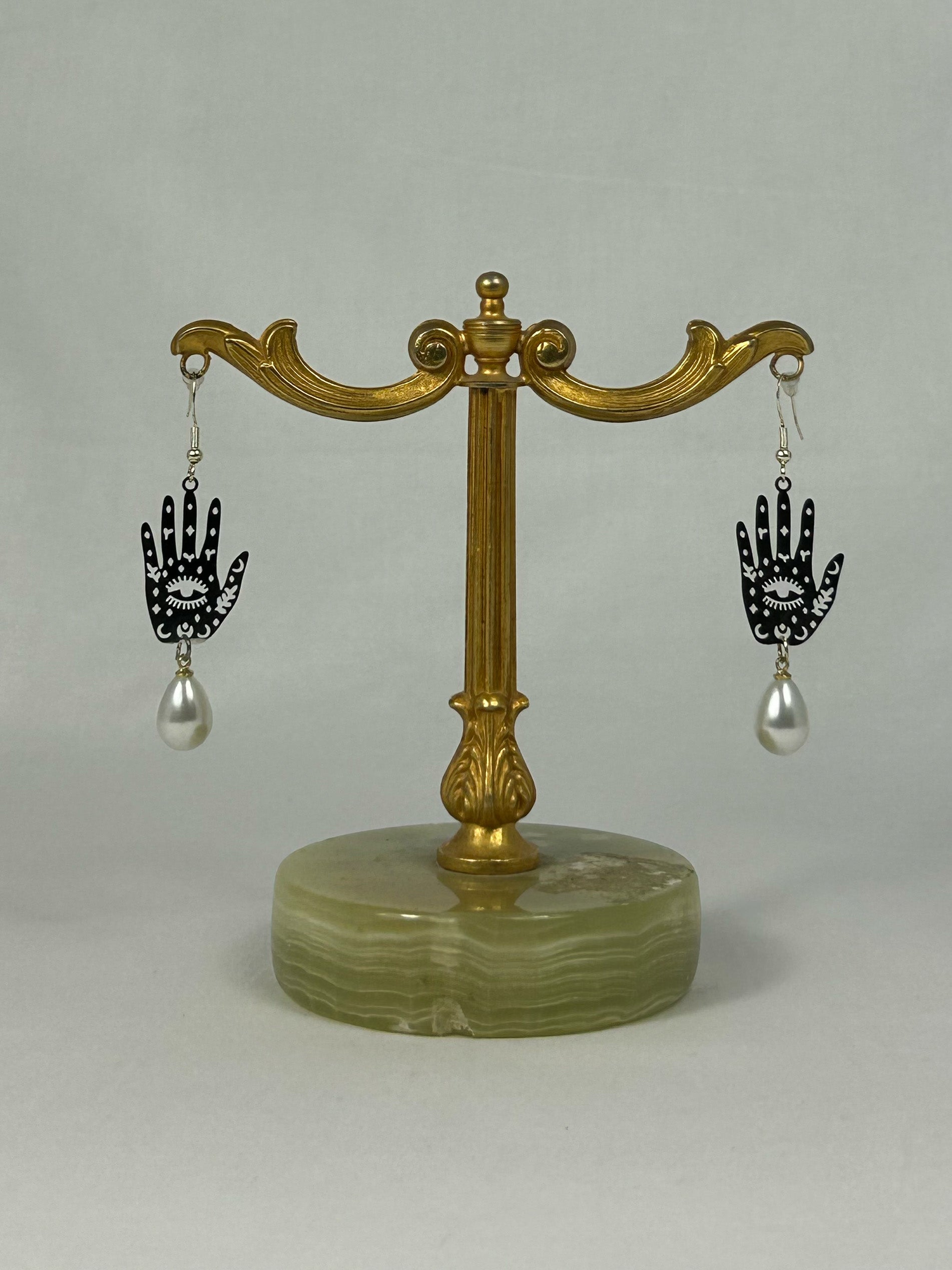 Örhängen Silver Hand