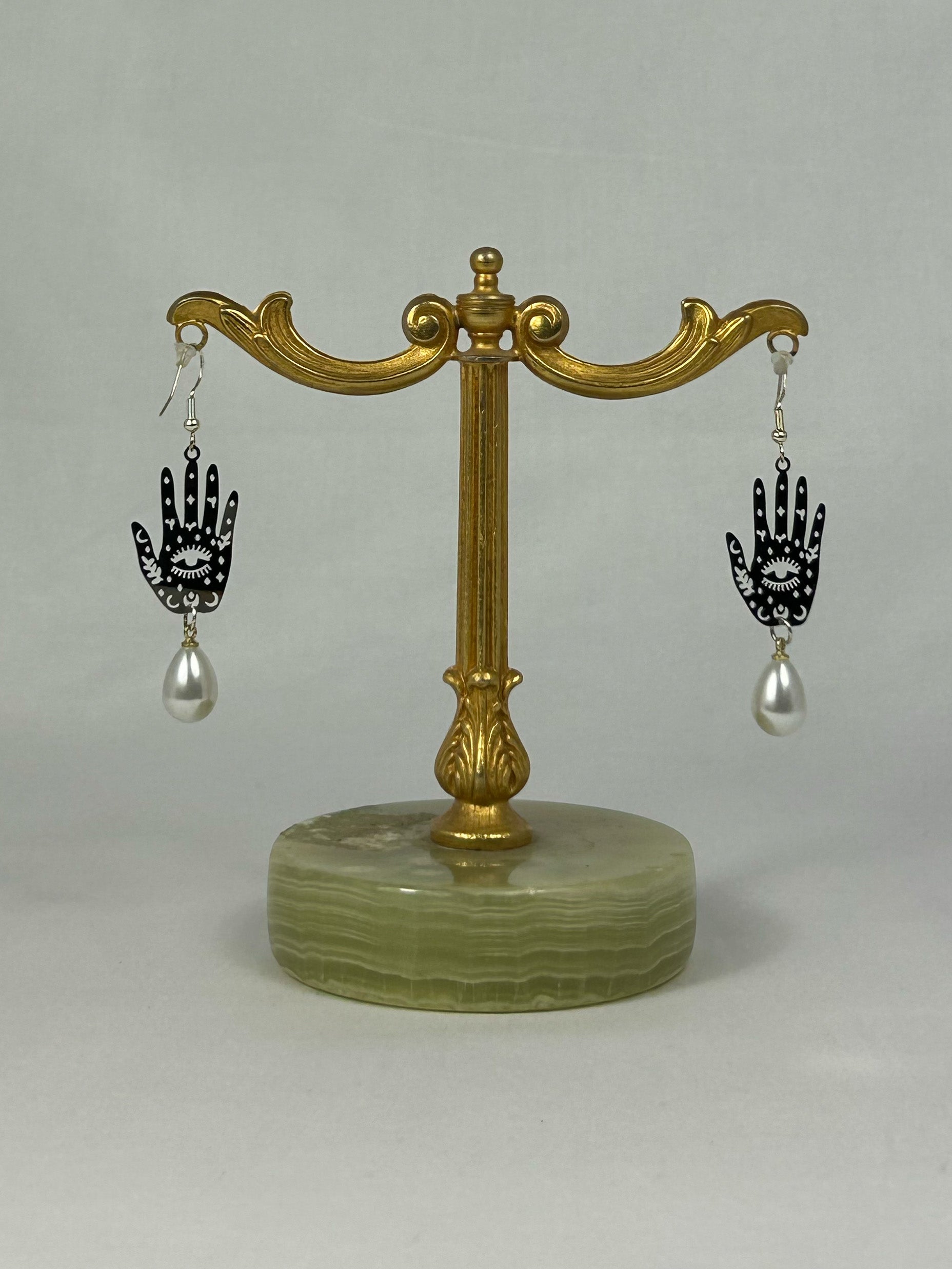 Örhängen Silver Hand