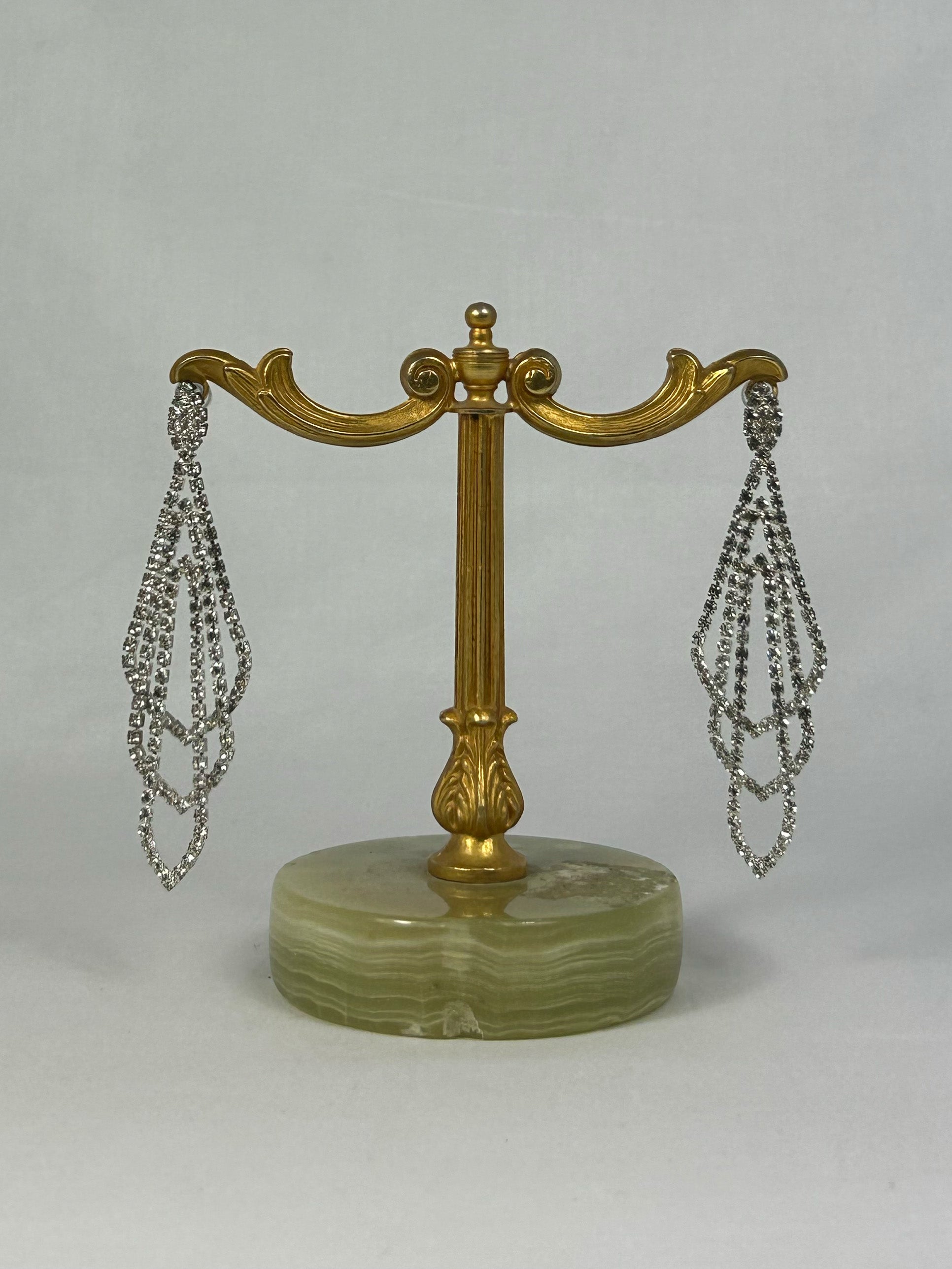 Örhängen Silver Strass